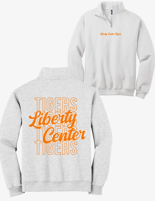 Liberty Center Tigers Quarter Zip Sweatshirt