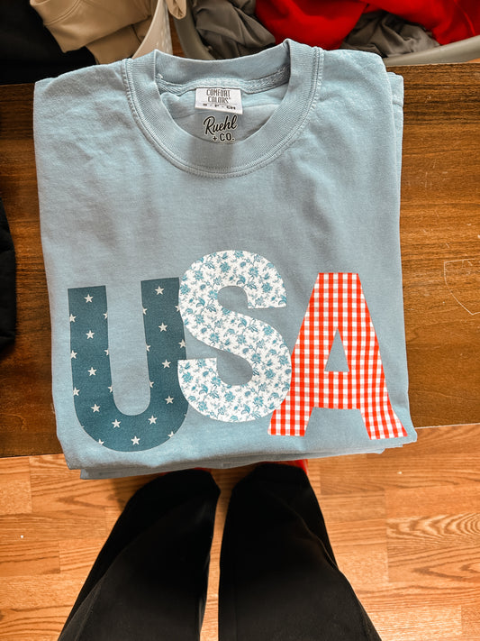 USA print Tshirt