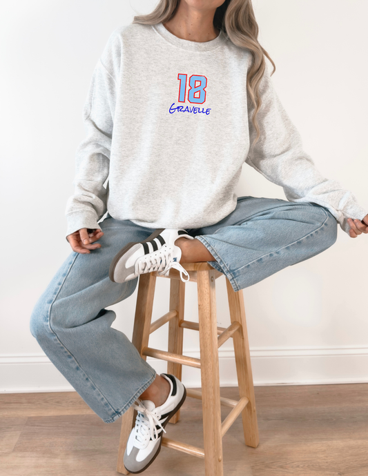 NorthStars Saugeye Ash Big Back Crewneck
