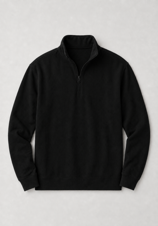 Light Weight 1/4 Zip Up Puff Print Desgin