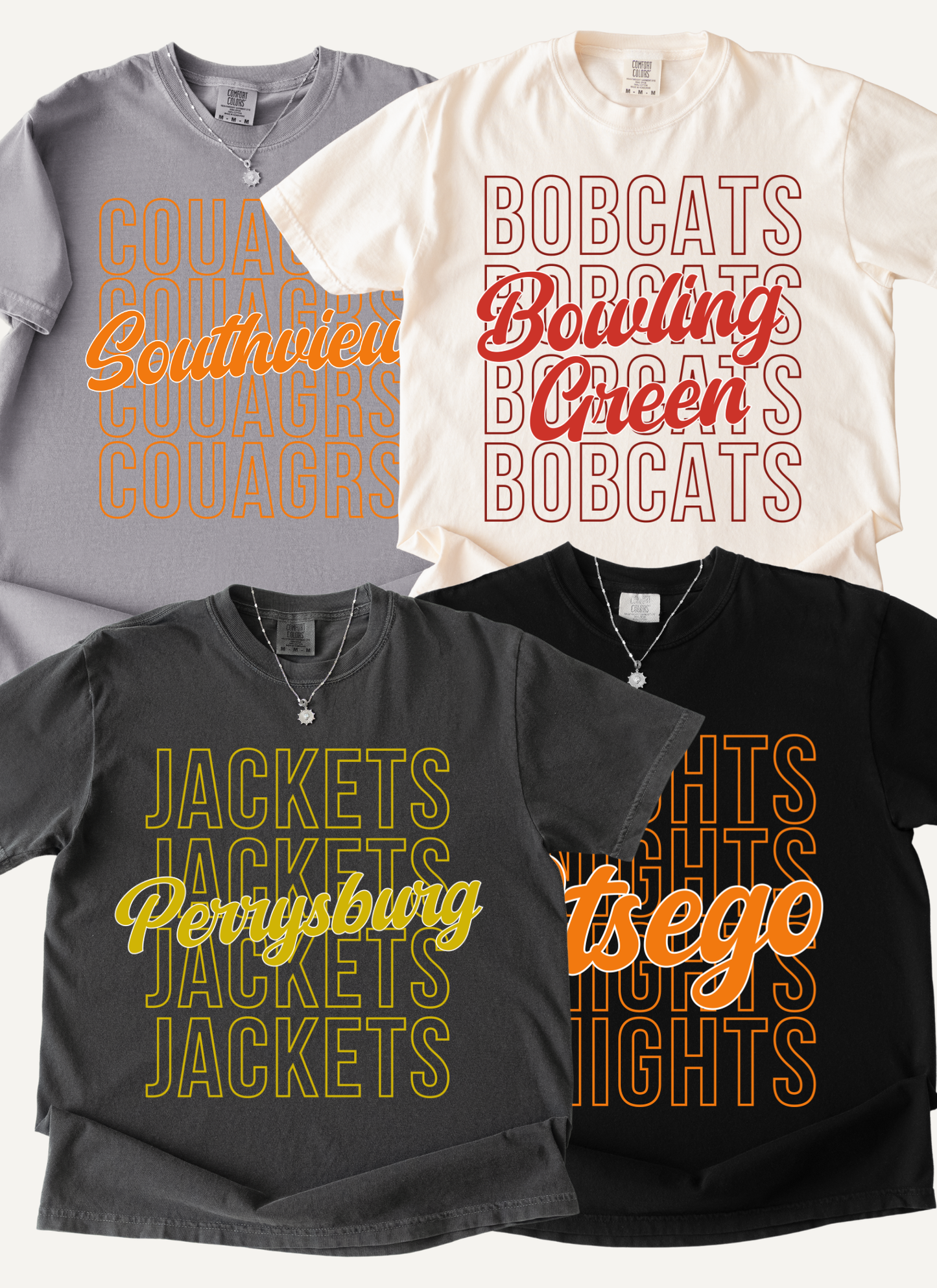 Custom Mascot x4 Tshirt adult