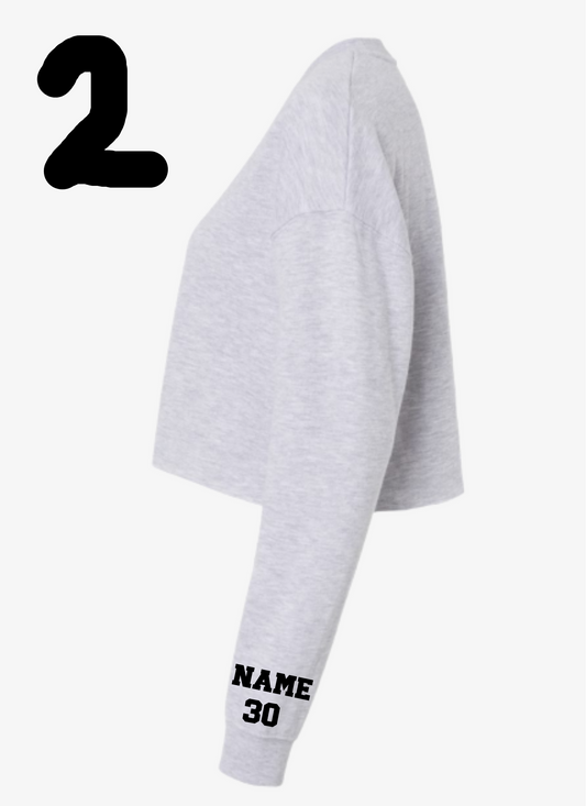 Bobcats Cropped Crewneck