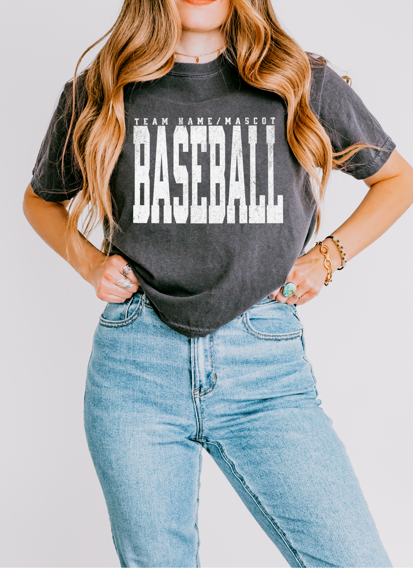 Custom Baseball/Softball Cropped Boxy tshirt