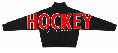 Mom Crop 1/4 zip up