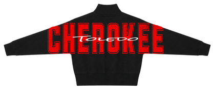 Mom Crop 1/4 zip up