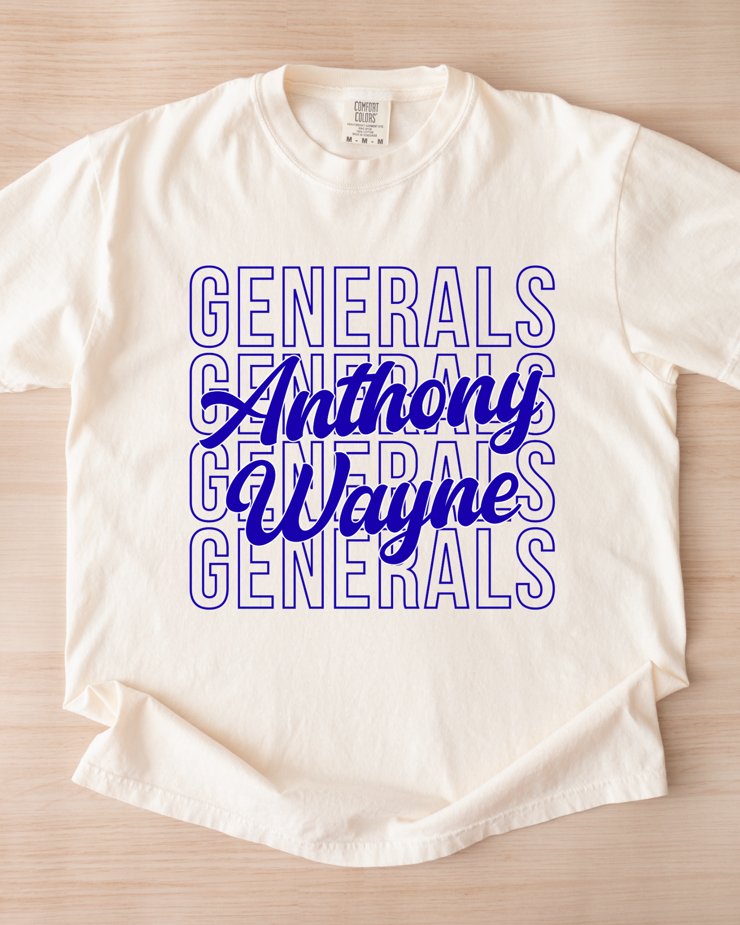 Anthony Wayne Generals Tshirt (Toddler-Adult)