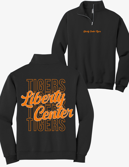 Liberty Center Tigers Quarter Zip Sweatshirt