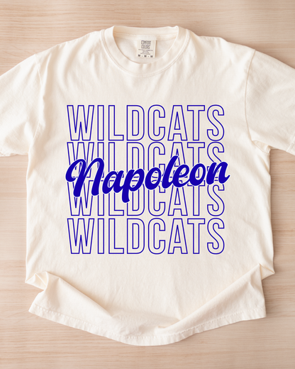 Napoleon Wildcats Tshirt (Toddler-Adult)