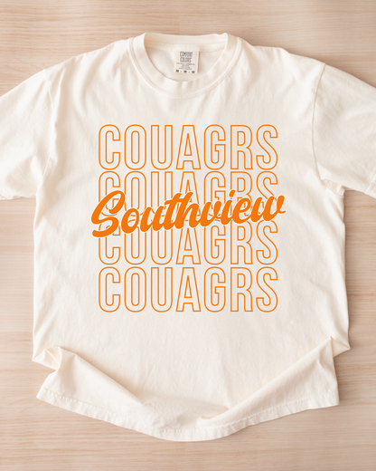 Southview Cougars Tshirt (Toddler-Adult)