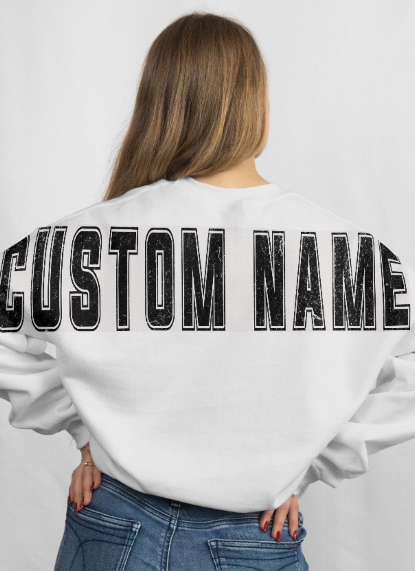 Custom Big Back Crewneck