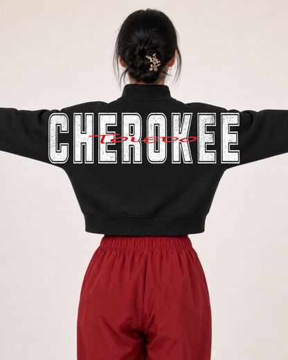 Women's Cropped Toledo Cherokee 1/4 Zip Up