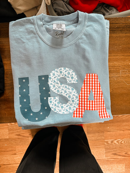 USA print Tshirt
