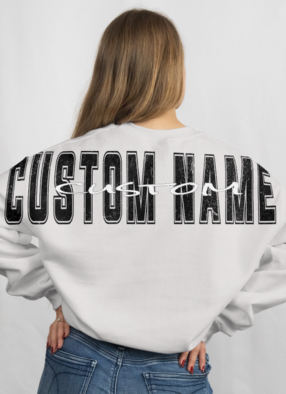 Custom Big Back Crewneck