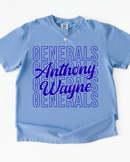 Anthony Wayne Generals Tshirt (Toddler-Adult)