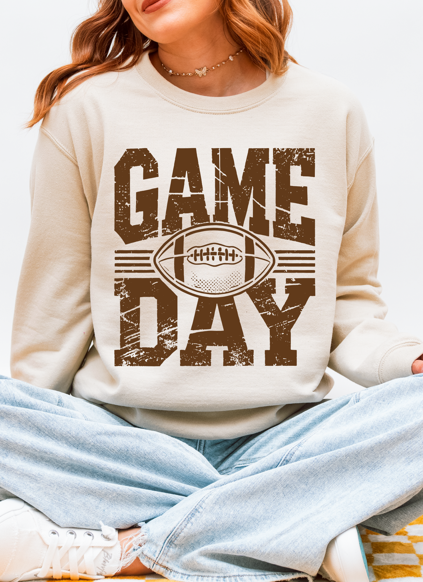 Game Day Football Crewneck