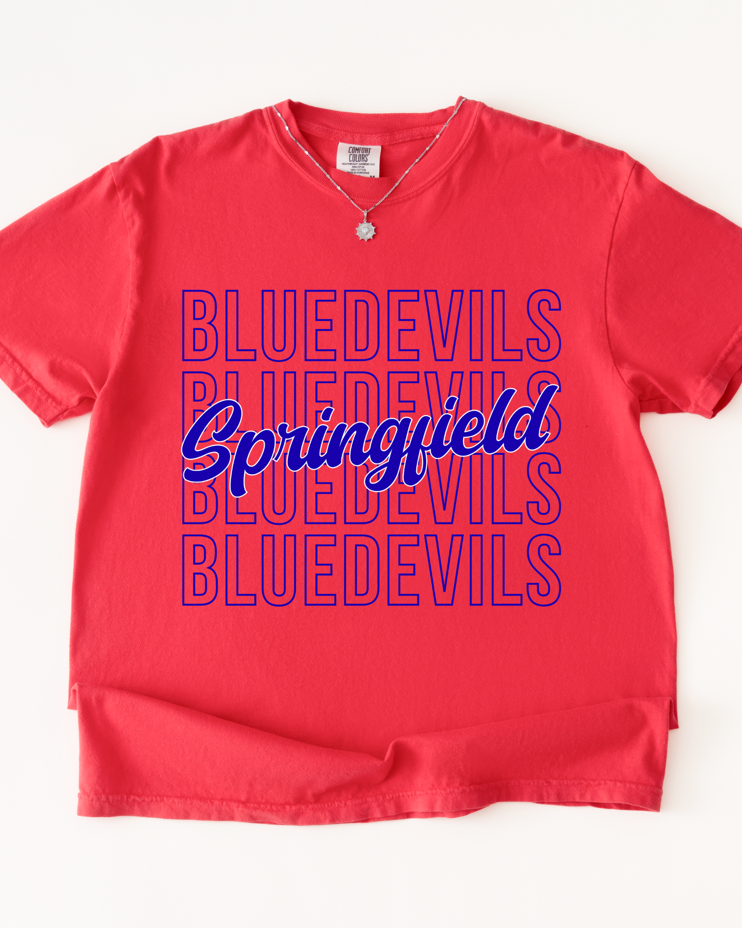 Springfield Blue Devils Tshirt (Toddler-Adult)