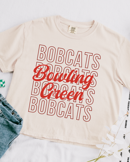 Bowling Green Cropped Tshirt (Boxy Tee and Baby Tee)