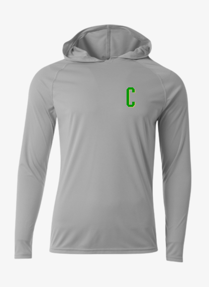 Clay Long Sleeved Hooded Tee (youth-adult)