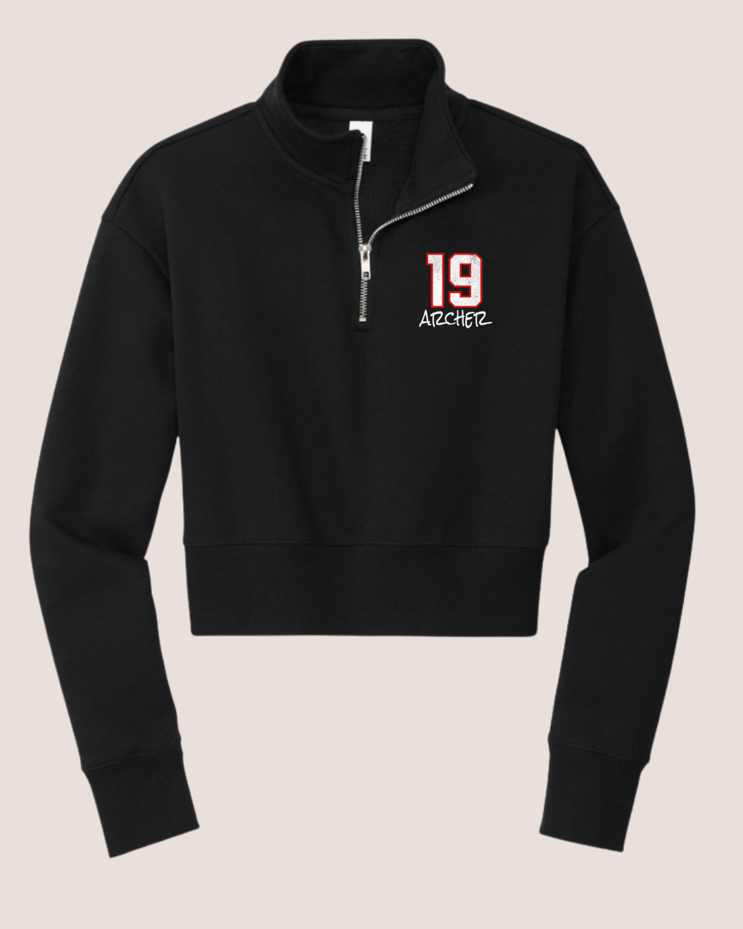 Women's Cropped Toledo Cherokee 1/4 Zip Up