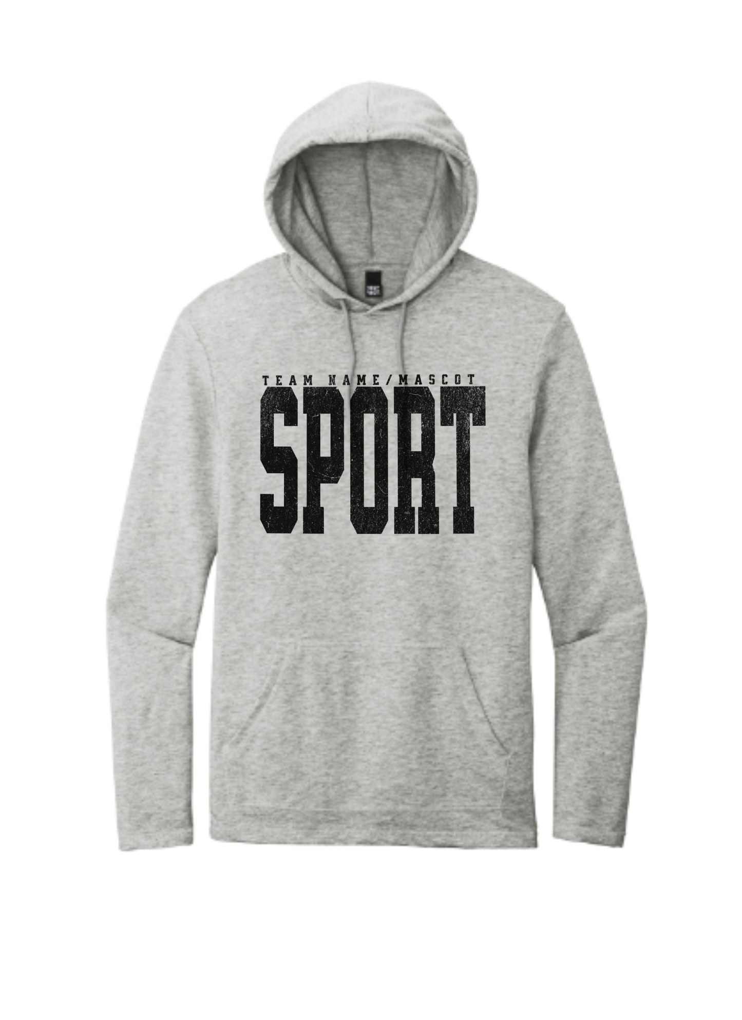 Custom Sports Team Lightweight Hoodie