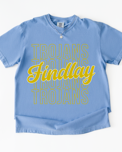 Findlay Trojans Tshirt (Toddler-Adult)