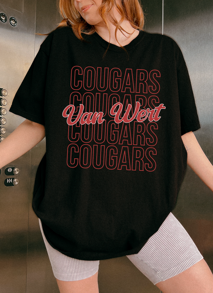 Cougars Adult Tshirt