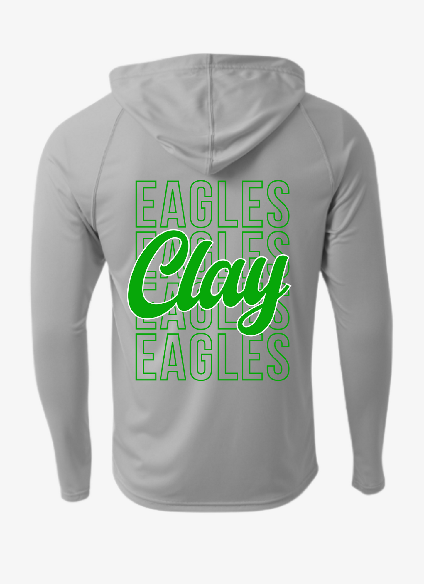 Clay Long Sleeved Hooded Tee (youth-adult)