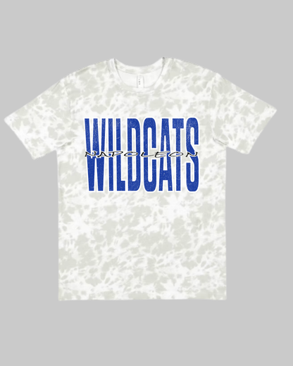 Wildcat (Napoleon) distressed Tie Die Tshirt