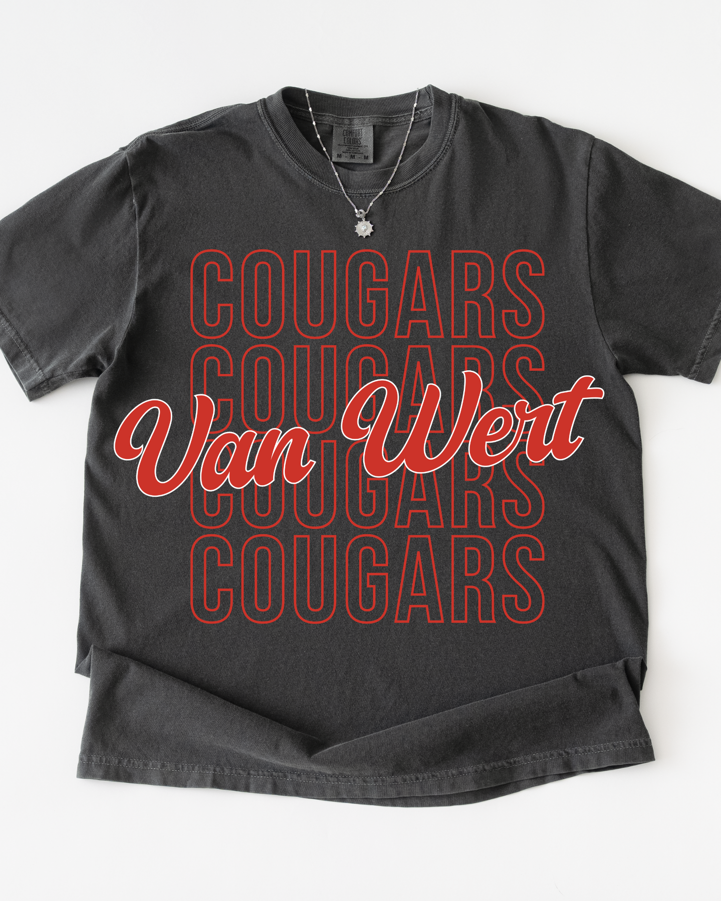 Van Wert Cougars Tshirt (Toddler-Adult)