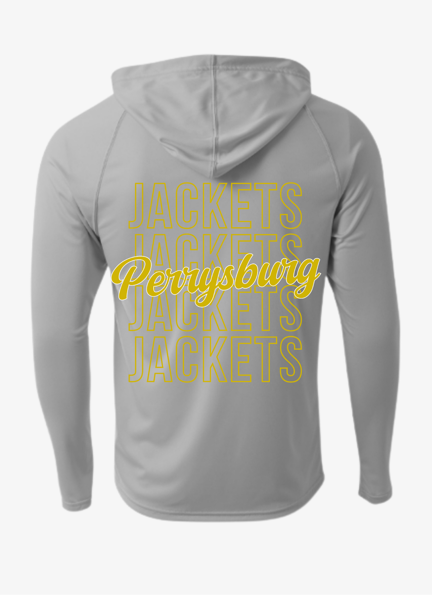 Perrysburg Long Sleeved Hooded Tee (youth-adult)