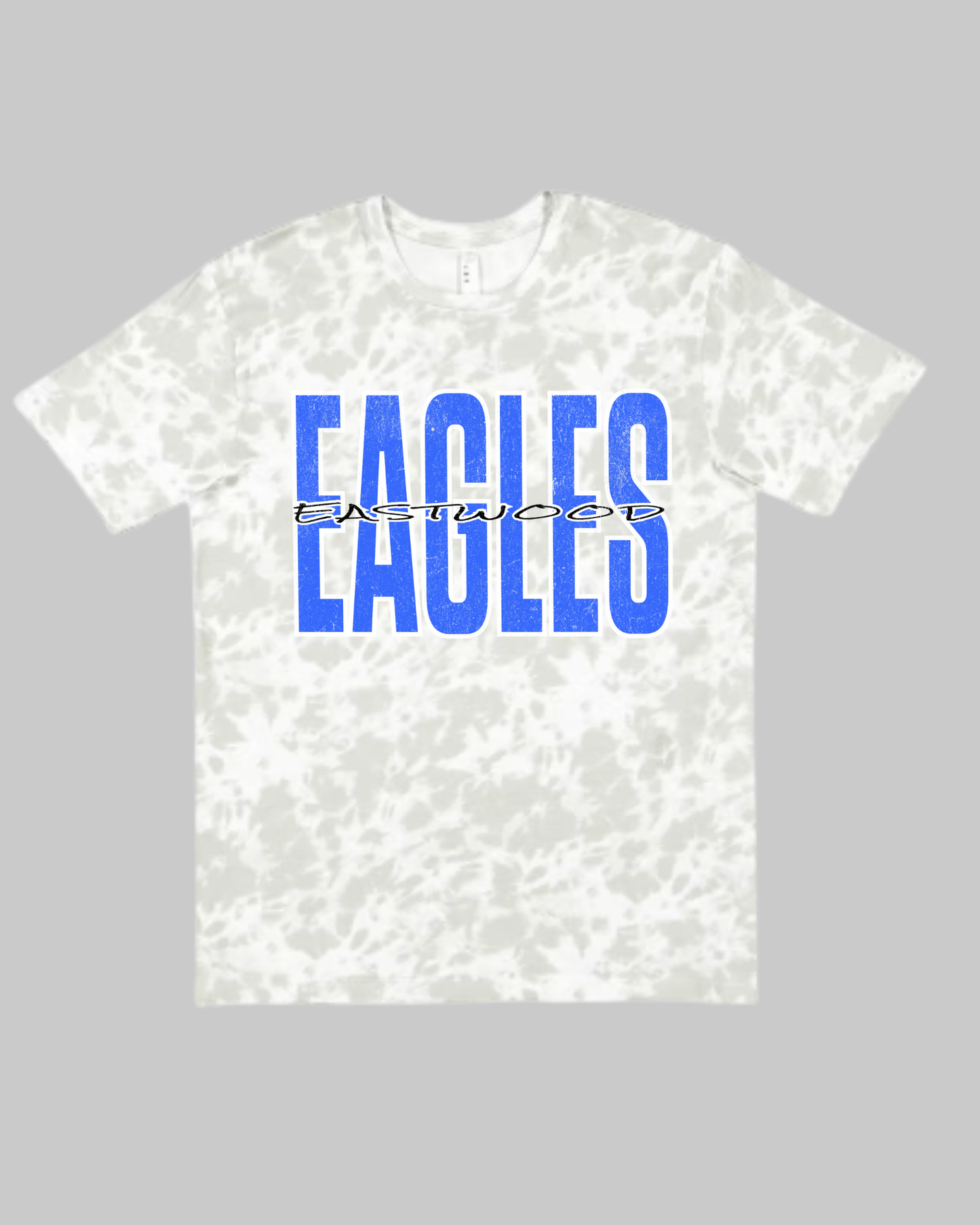 Eagles (Eastwood) distressed Tie Die Tshirt