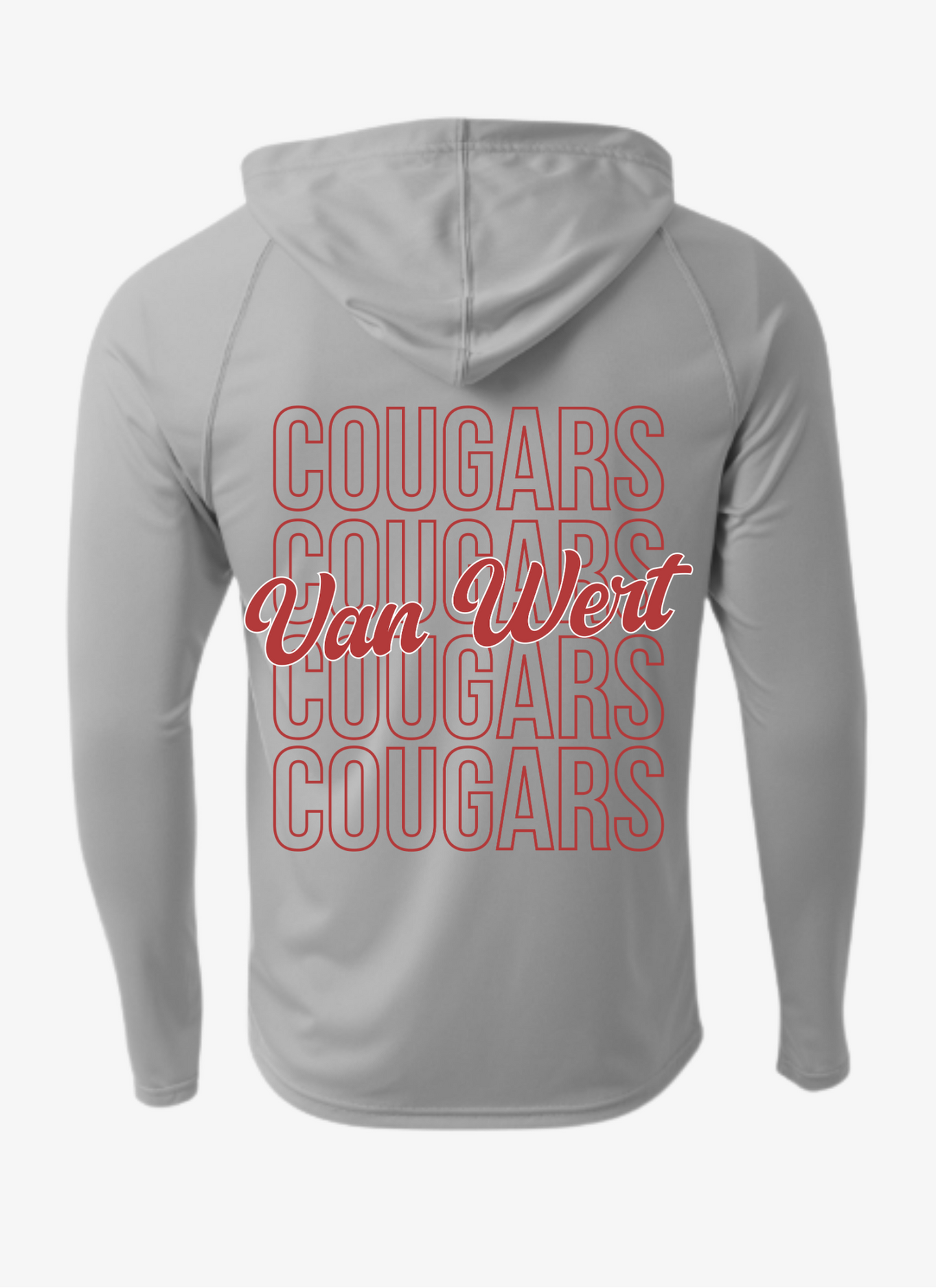 Van Wert Long Sleeved Hooded Tee (youth-adult)
