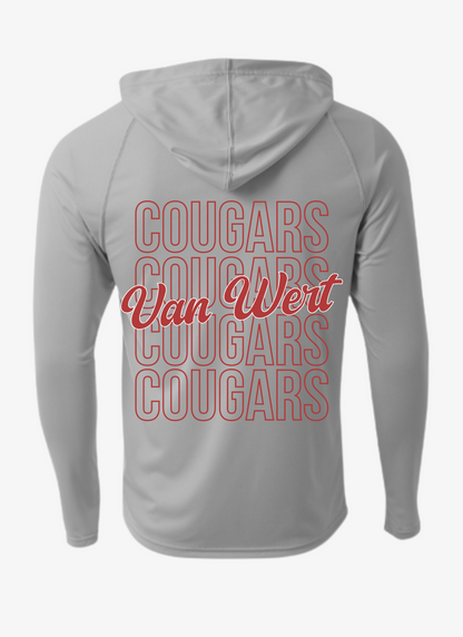Van Wert Long Sleeved Hooded Tee (youth-adult)