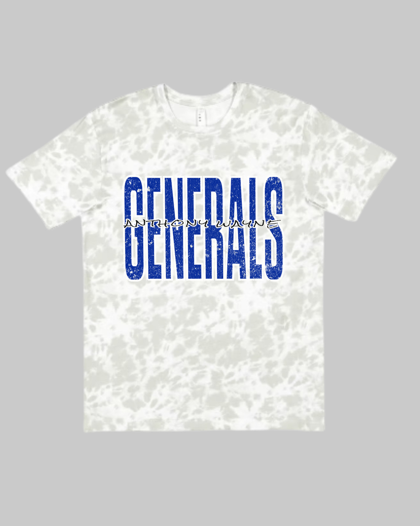 Generals distressed Tie Die Tshirt