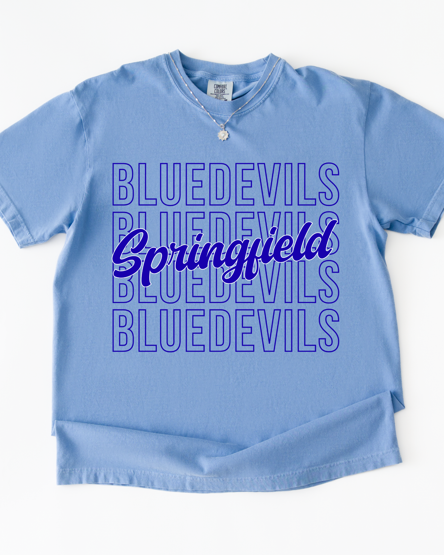 Springfield Blue Devils Tshirt (Toddler-Adult)