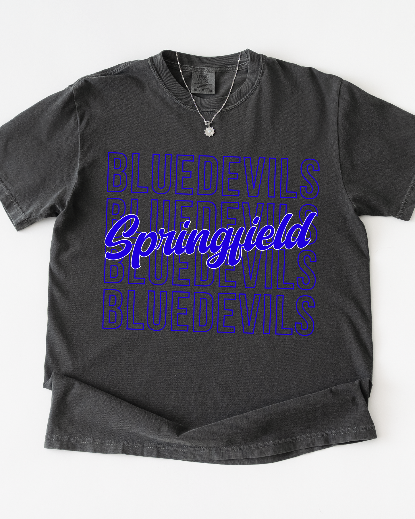Springfield Blue Devils Tshirt (Toddler-Adult)