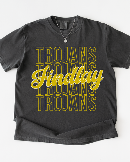Findlay Trojans Tshirt (Toddler-Adult)