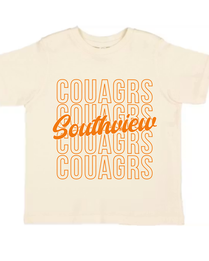 Southview Cougars Tshirt (Toddler-Adult)