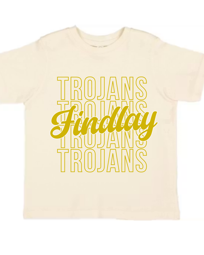 Findlay Trojans Tshirt (Toddler-Adult)