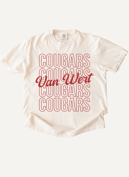 Cougars Adult Tshirt