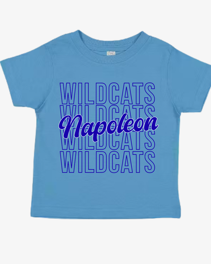 Napoleon Wildcats Tshirt (Toddler-Adult)