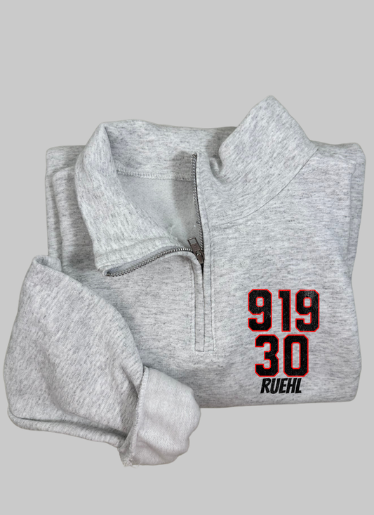 Ice Cat Big Back 1/4 zip up
