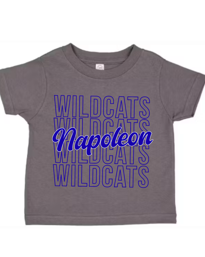 Napoleon Wildcats Tshirt (Toddler-Adult)