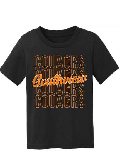 Southview Cougars Tshirt (Toddler-Adult)