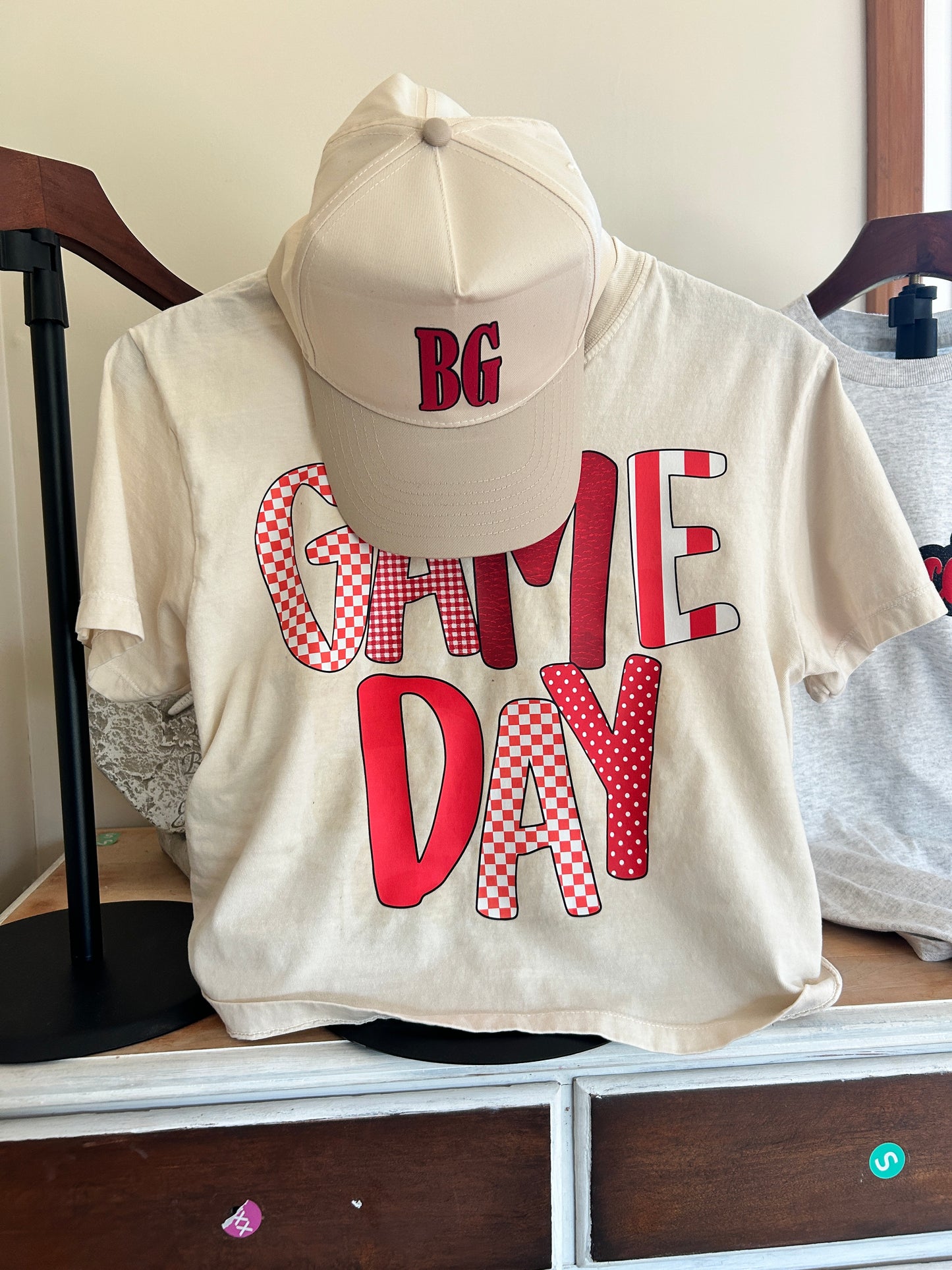Game Day tshirt (cropped or full length)