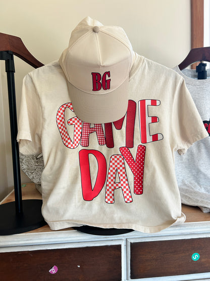 Game Day tshirt (cropped or full length)