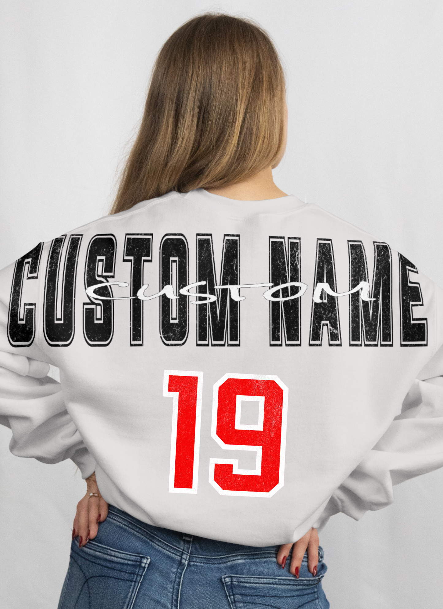 Custom Big Back Crewneck