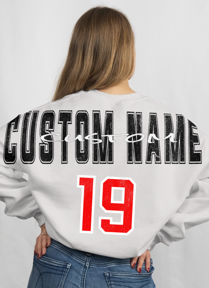 Custom Big Back Crewneck