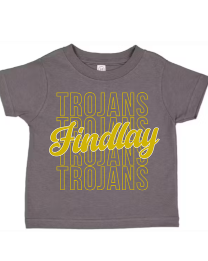 Findlay Trojans Tshirt (Toddler-Adult)