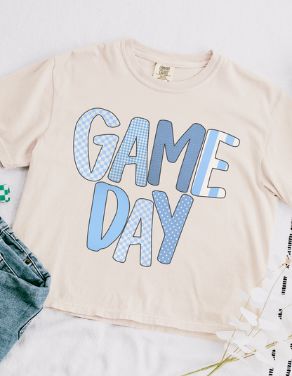 Game Day tshirt (cropped or full length)